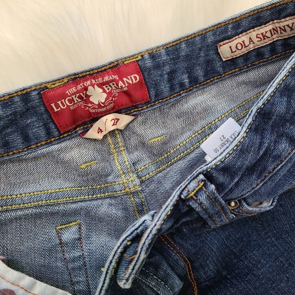Lucky Brand Lola Skinny - Women's size 4/27 - Picture 9 of 15